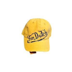 Von Dutch Yellow Adjustable Hat *Fits Most*